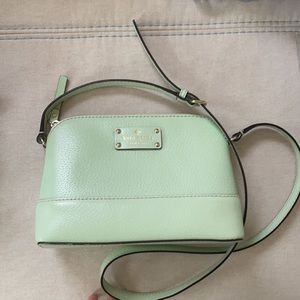 MINT GREEN KATE SPADE CROSSBODY PURSE BAG